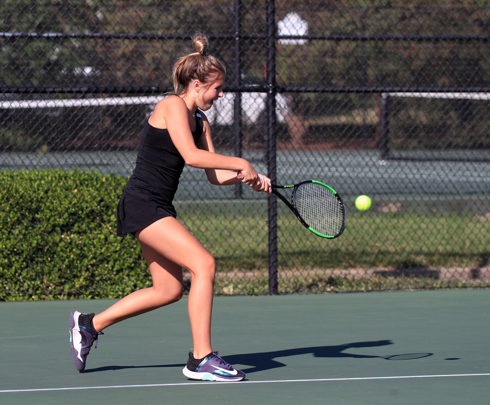Class 2 girls tennis quarterfinal: Parkway Central 5, Cor Jesu 4